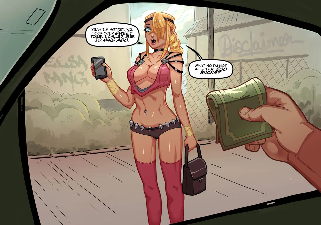 Astrid's bUber porn comic picture 1