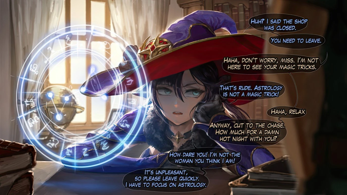 Astrologist porn comic picture 5