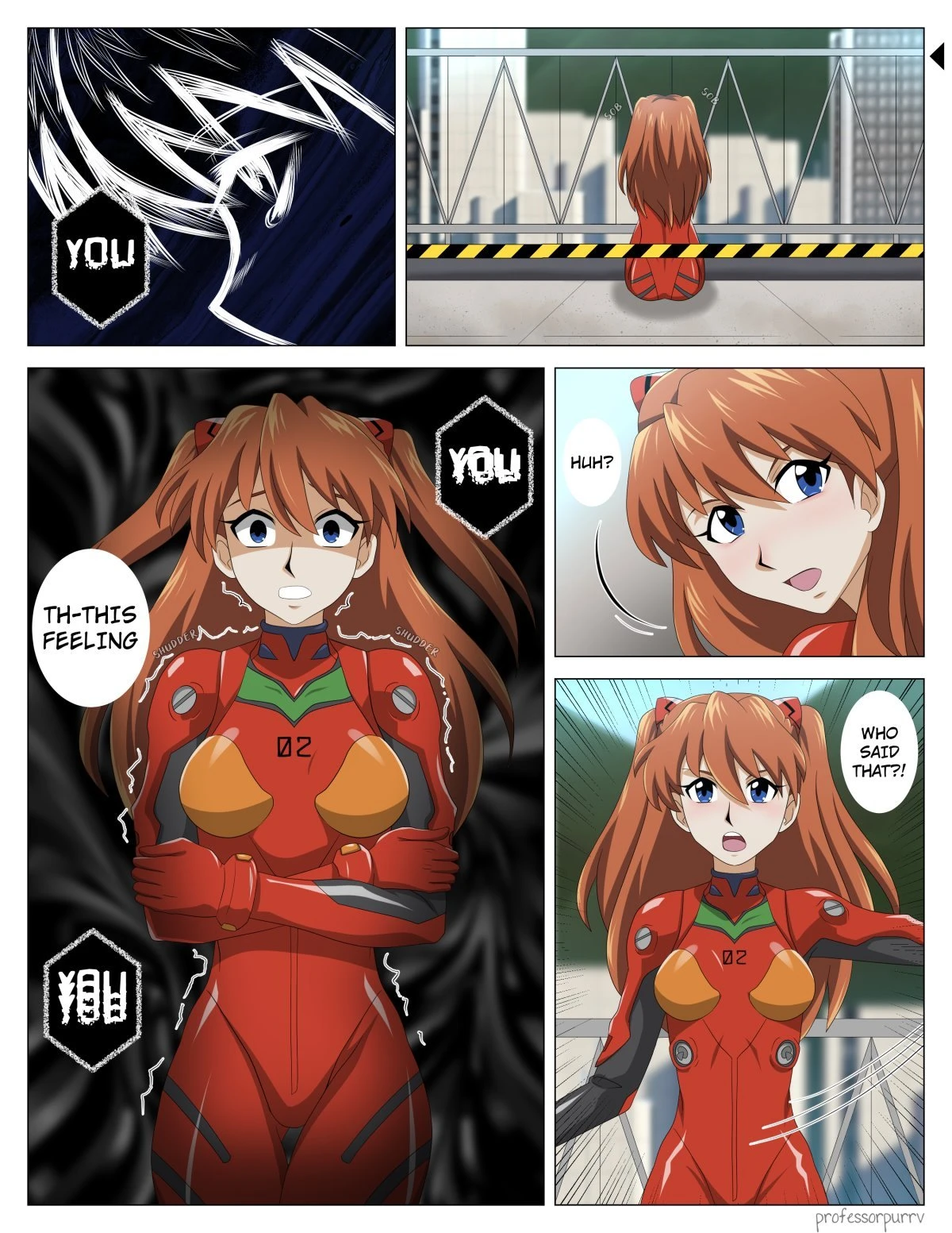 Asuka Possessed! porn comic picture 1