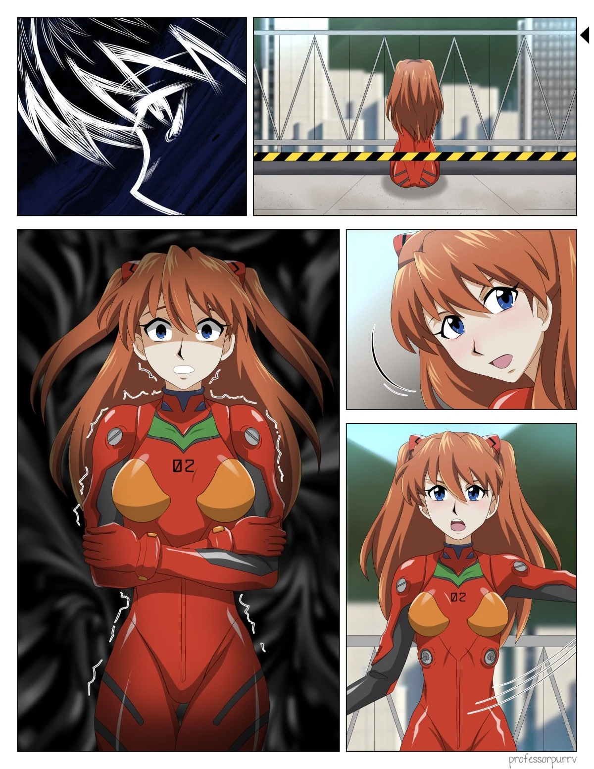 Asuka Possessed! porn comic picture 6