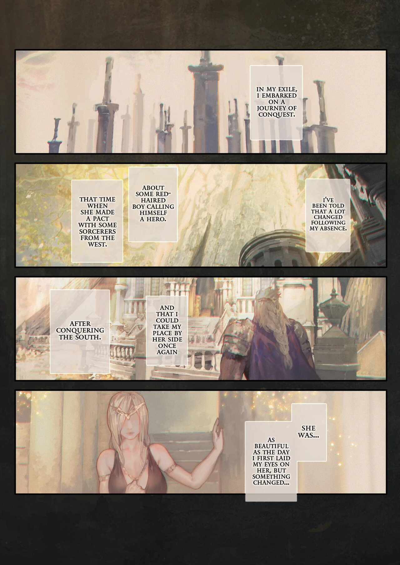 At the base of the Erdtree | Ougonjiyu Fumoto porn comic picture 18