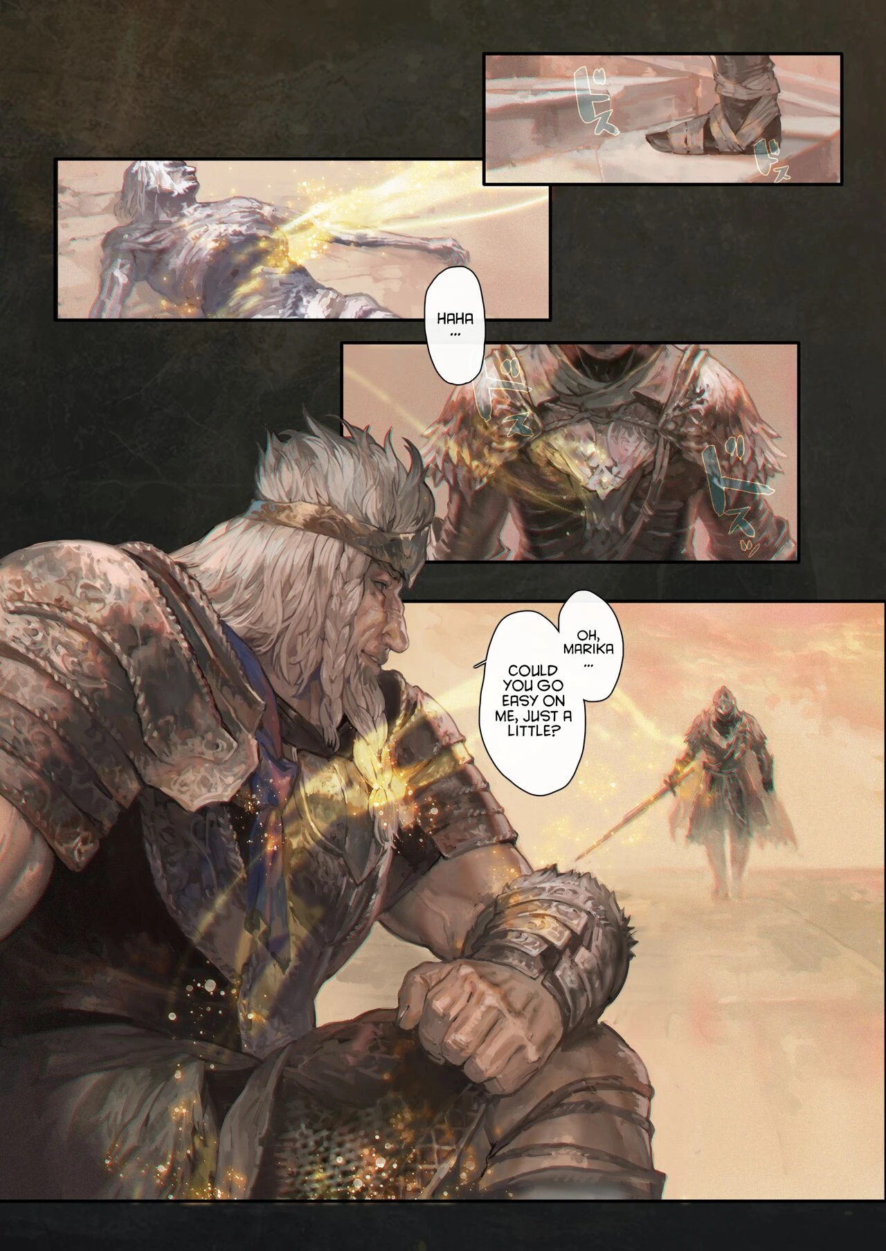 At the base of the Erdtree | Ougonjiyu Fumoto porn comic picture 23