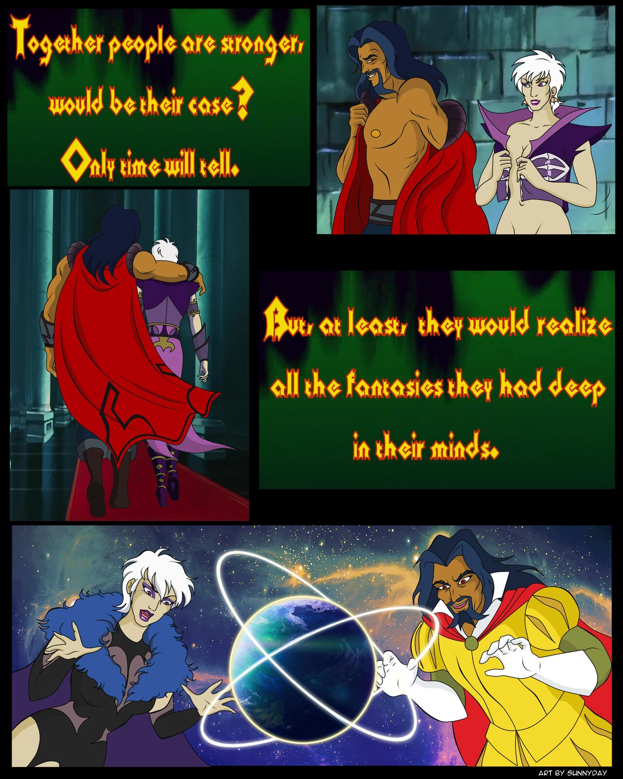 At The Count's Hands porn comic picture 29