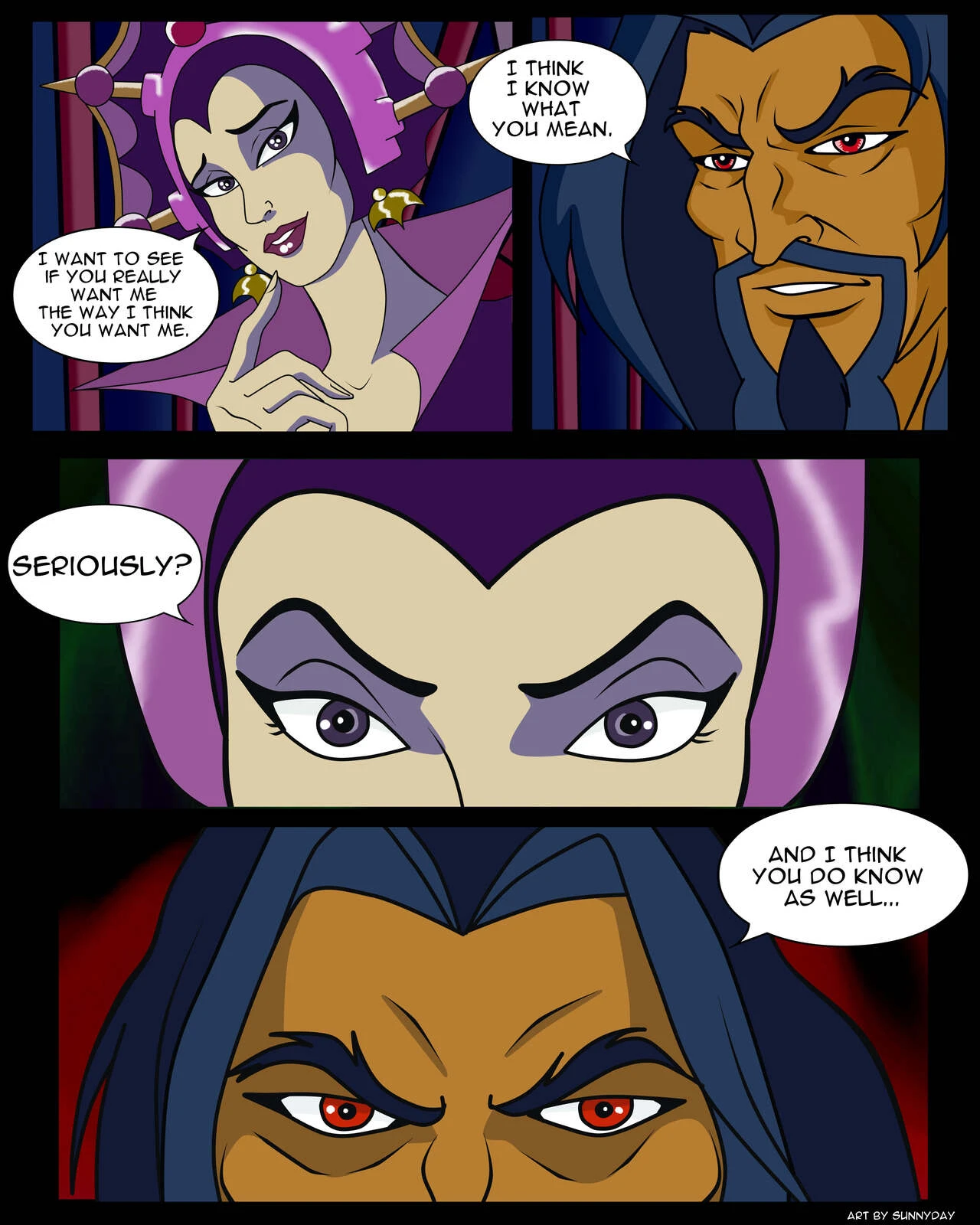 At The Count's Hands porn comic picture 7