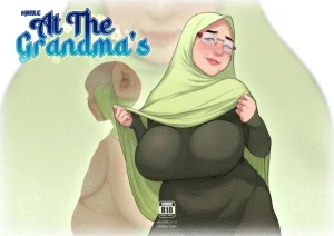 At the Grandma's porn comic picture 1