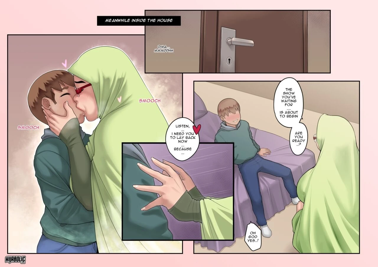 At the Grandma's porn comic picture 5