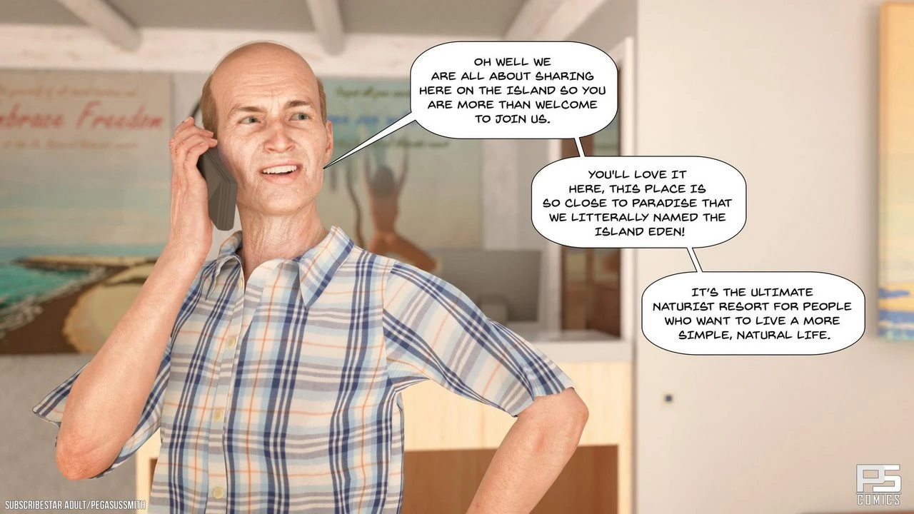 Au Naturel – Nudist Resort Part 8 porn comic picture 89