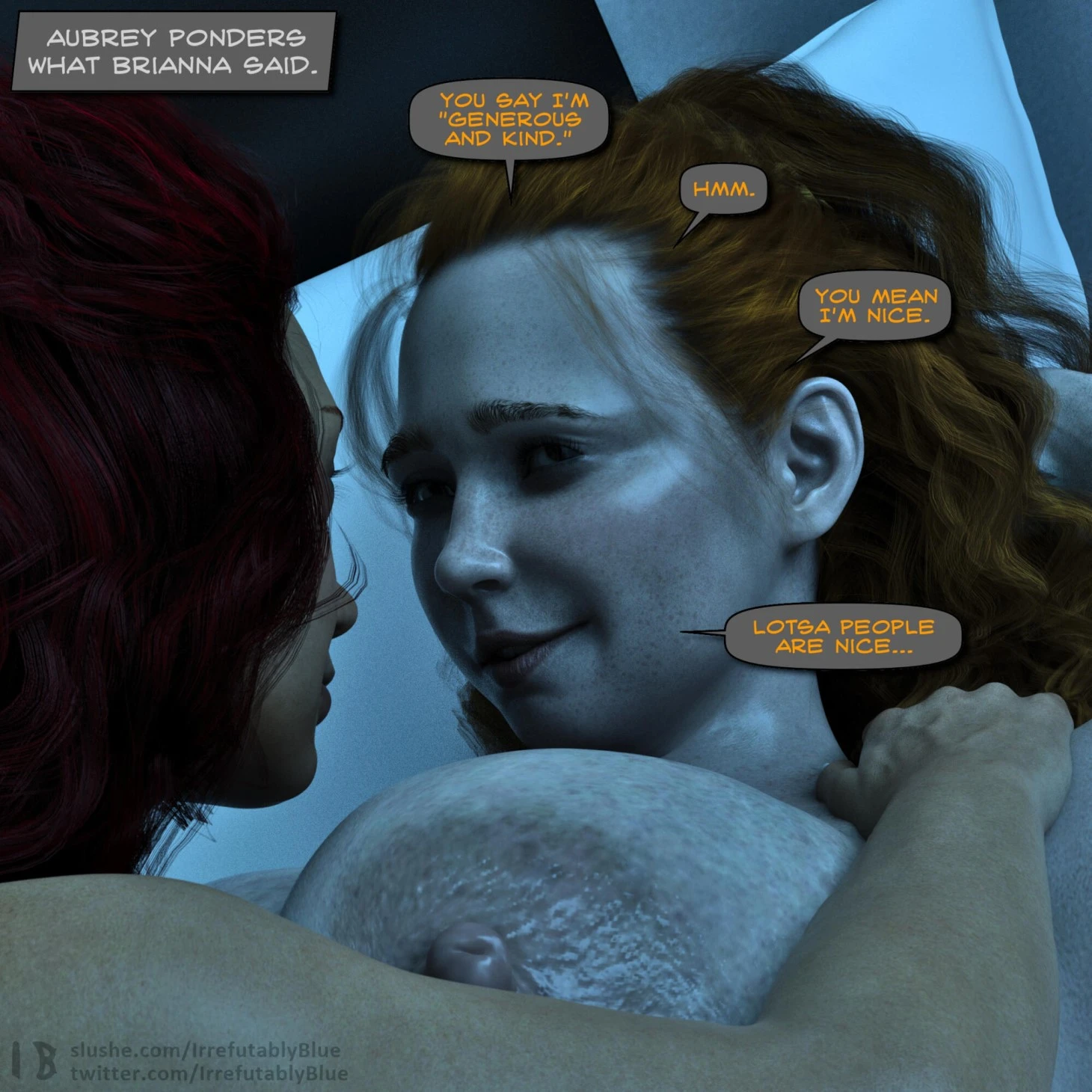 Aubrey vs Brianna porn comic picture 16