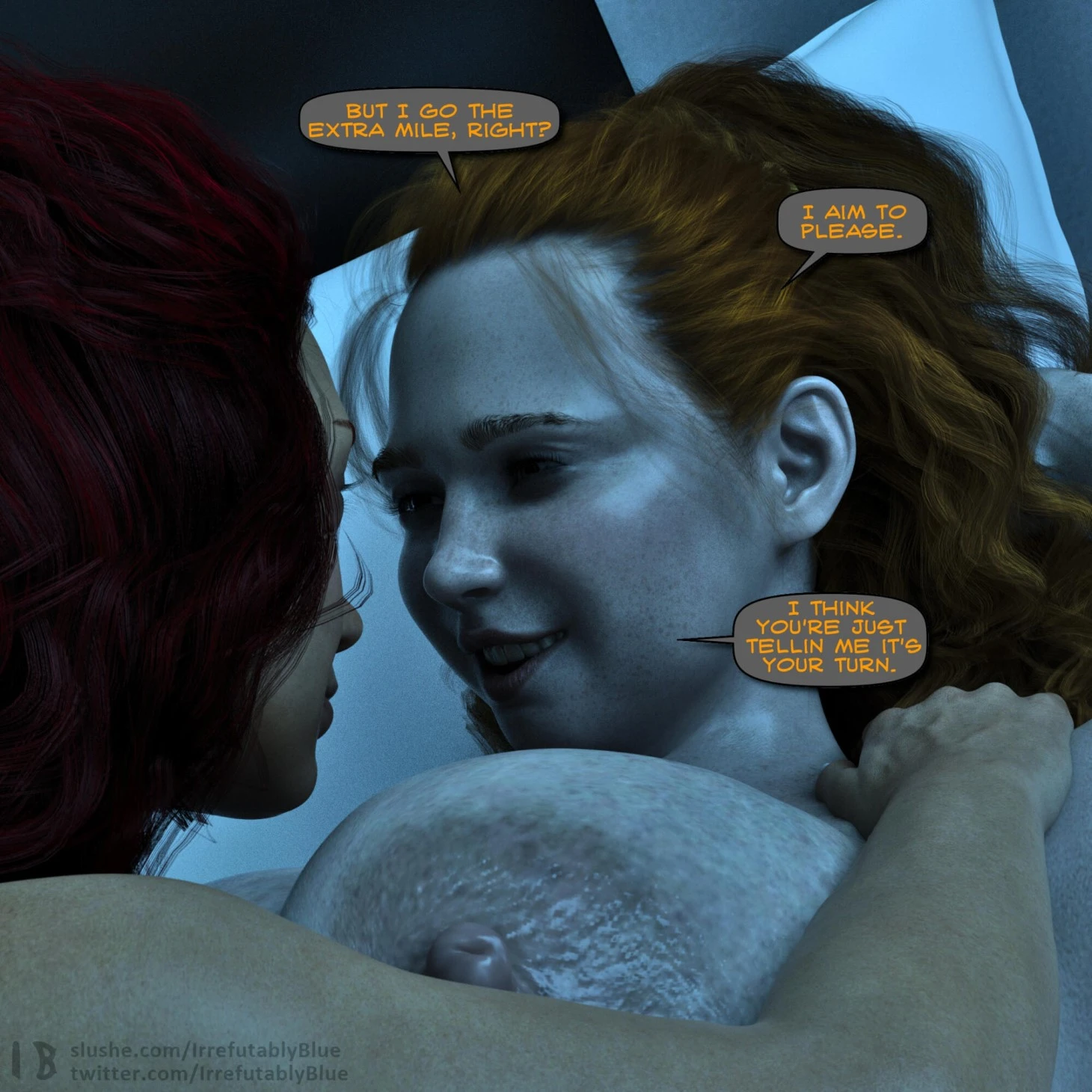 Aubrey vs Brianna porn comic picture 17