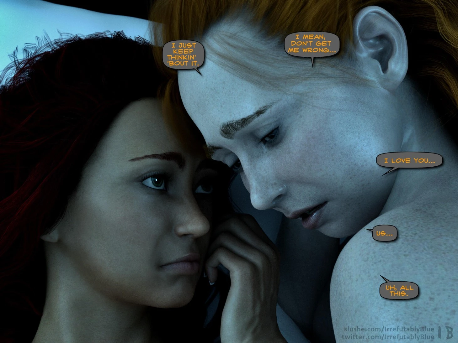 Aubrey vs Brianna porn comic picture 36