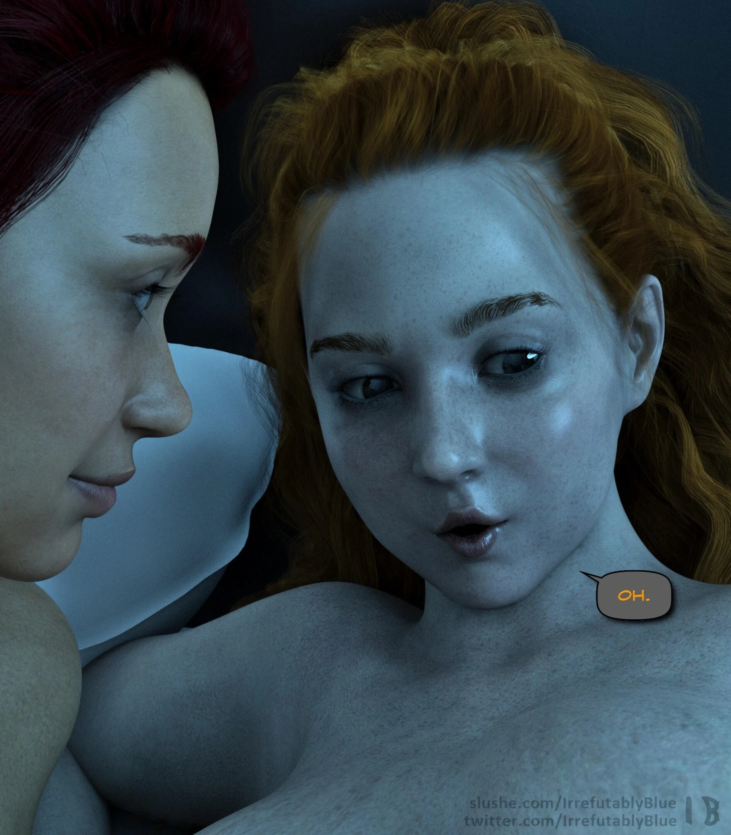 Aubrey vs Brianna porn comic picture 41