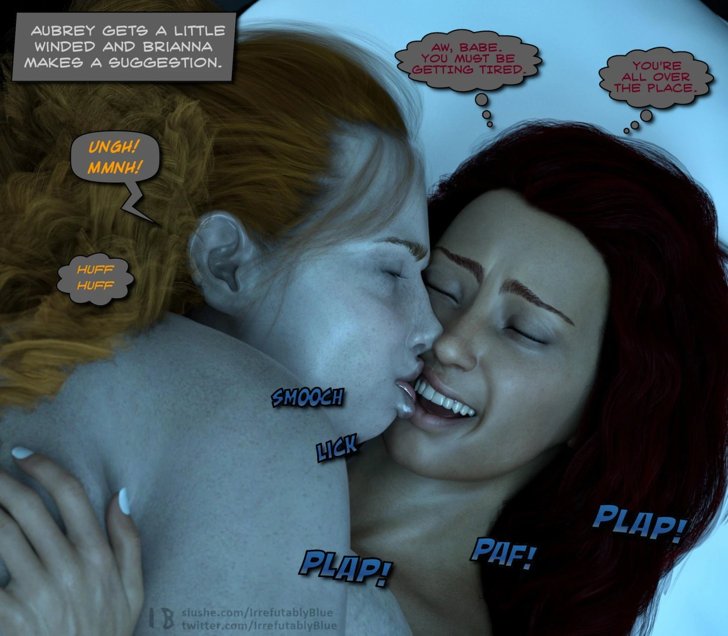 Aubrey vs Brianna porn comic picture 53