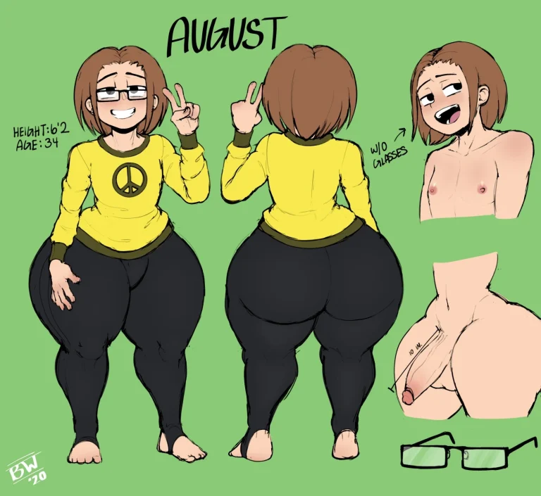August Roberts (femboy dad) porn comic picture 1