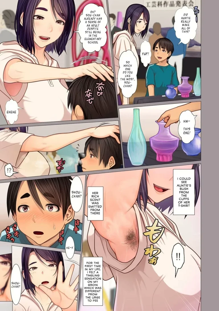 Auntie's Armpits, Sweat, etc... porn comic picture 3