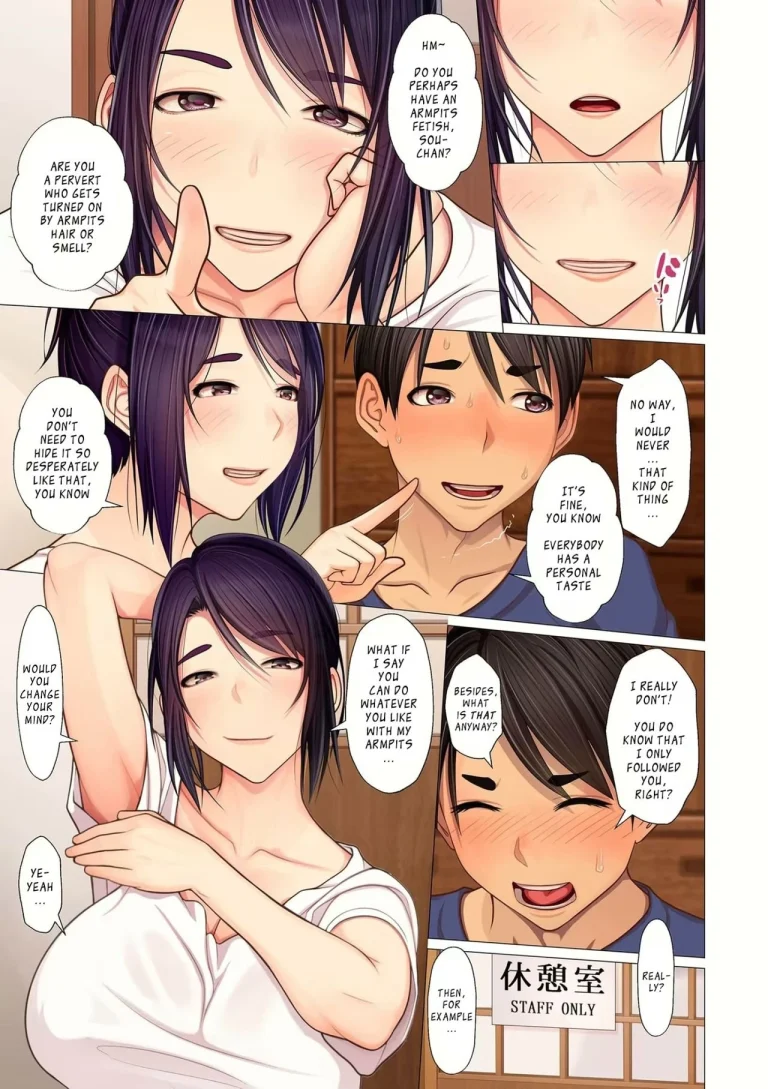 Auntie's Armpits, Sweat, etc... porn comic picture 7
