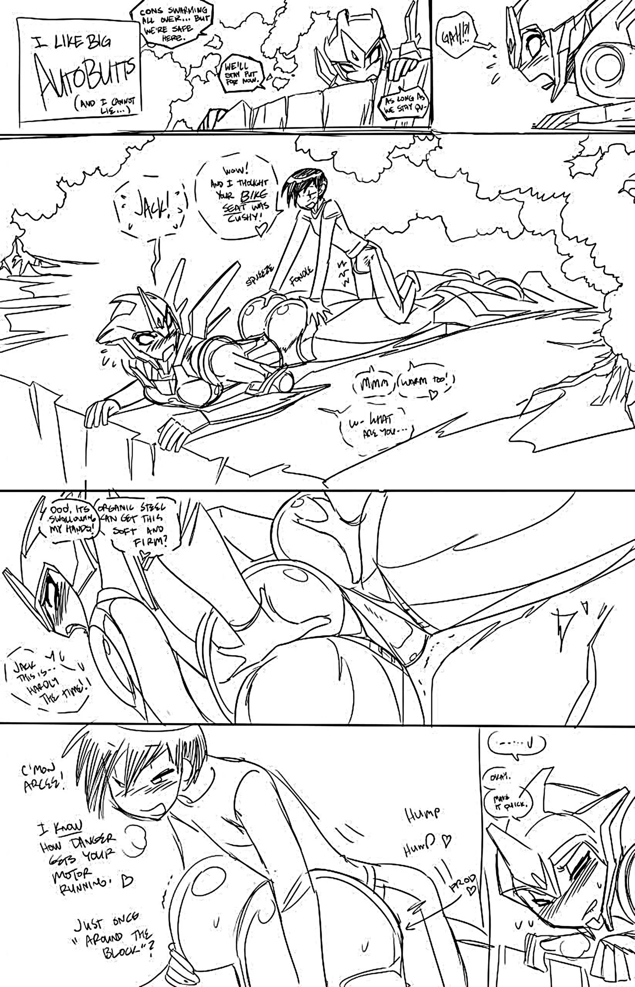 Autobutt compilation porn comic picture 1