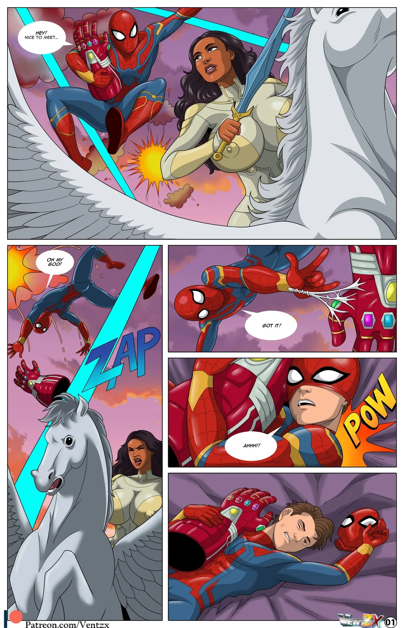 Avengers Halftime porn comic picture 2
