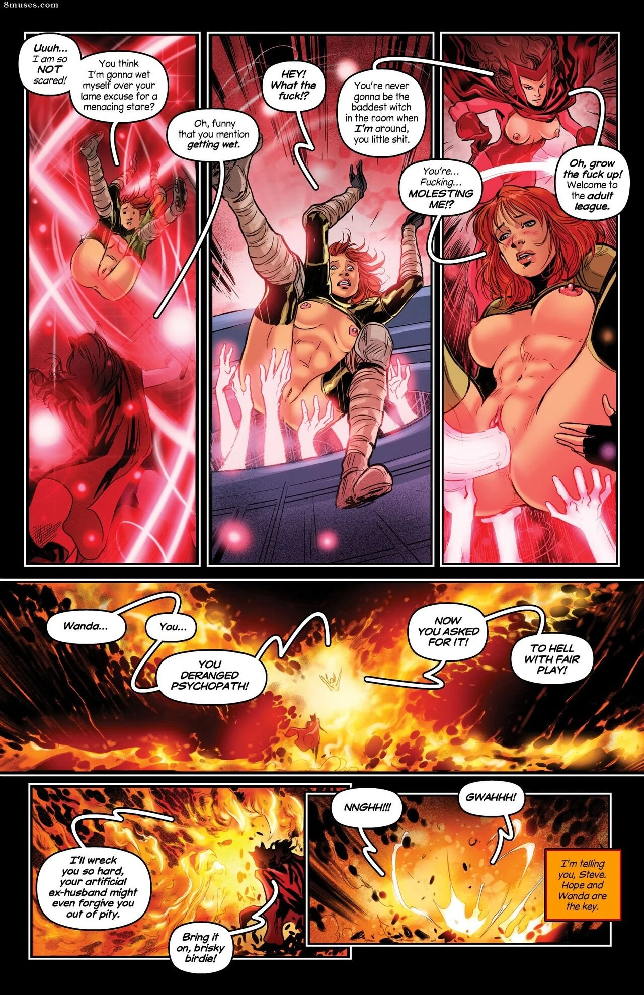 AvX - Wanda Vs Hope porn comic picture 5
