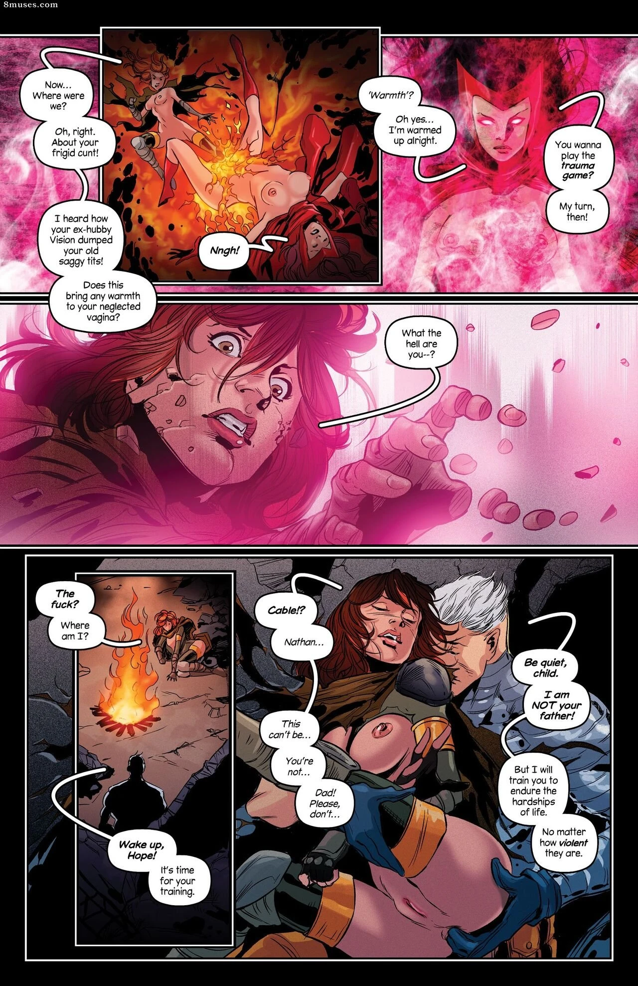 AvX - Wanda Vs Hope porn comic picture 7