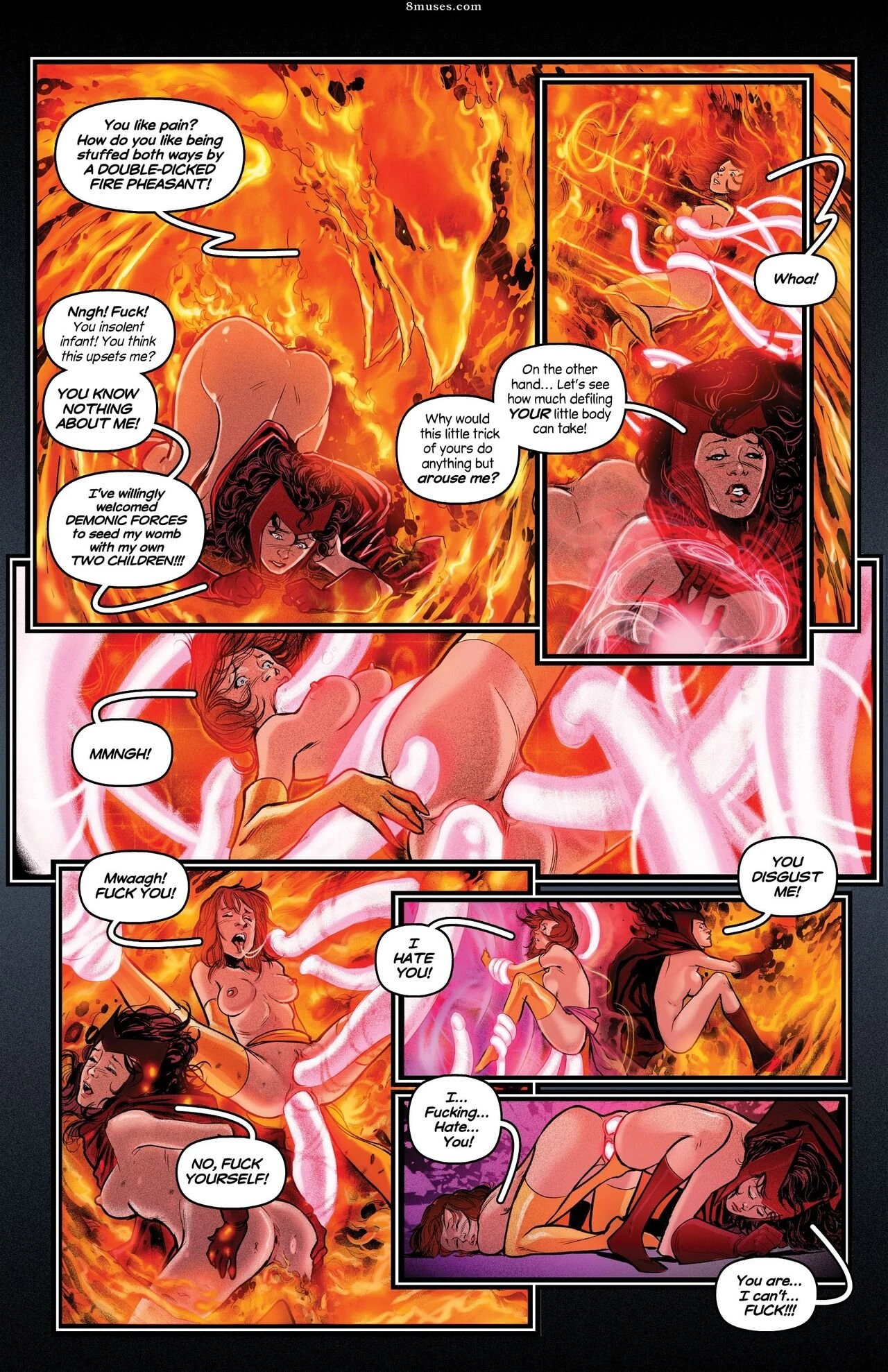 AvX - Wanda Vs Hope porn comic picture 9