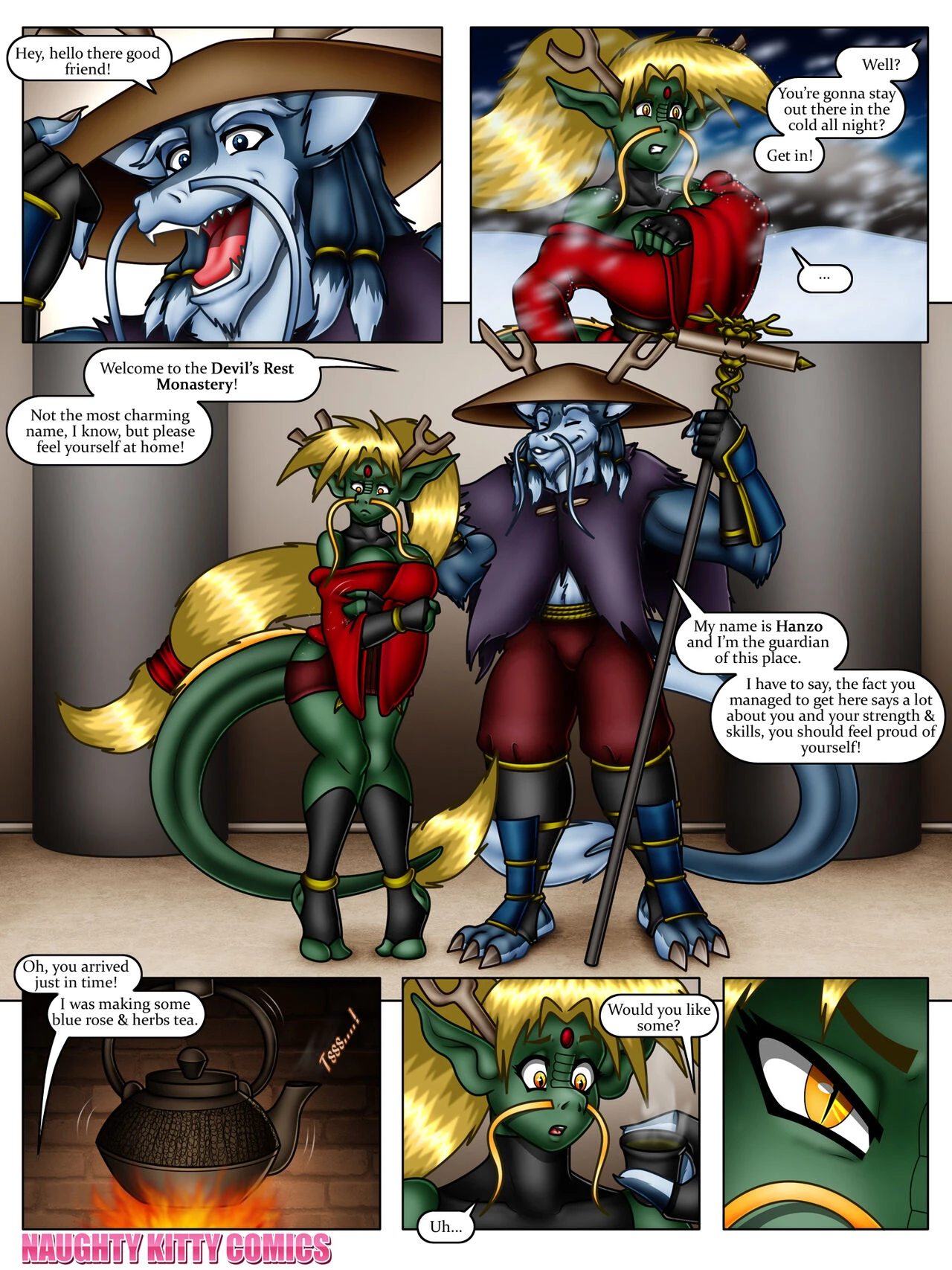 Awaken the Dragon porn comic picture 7
