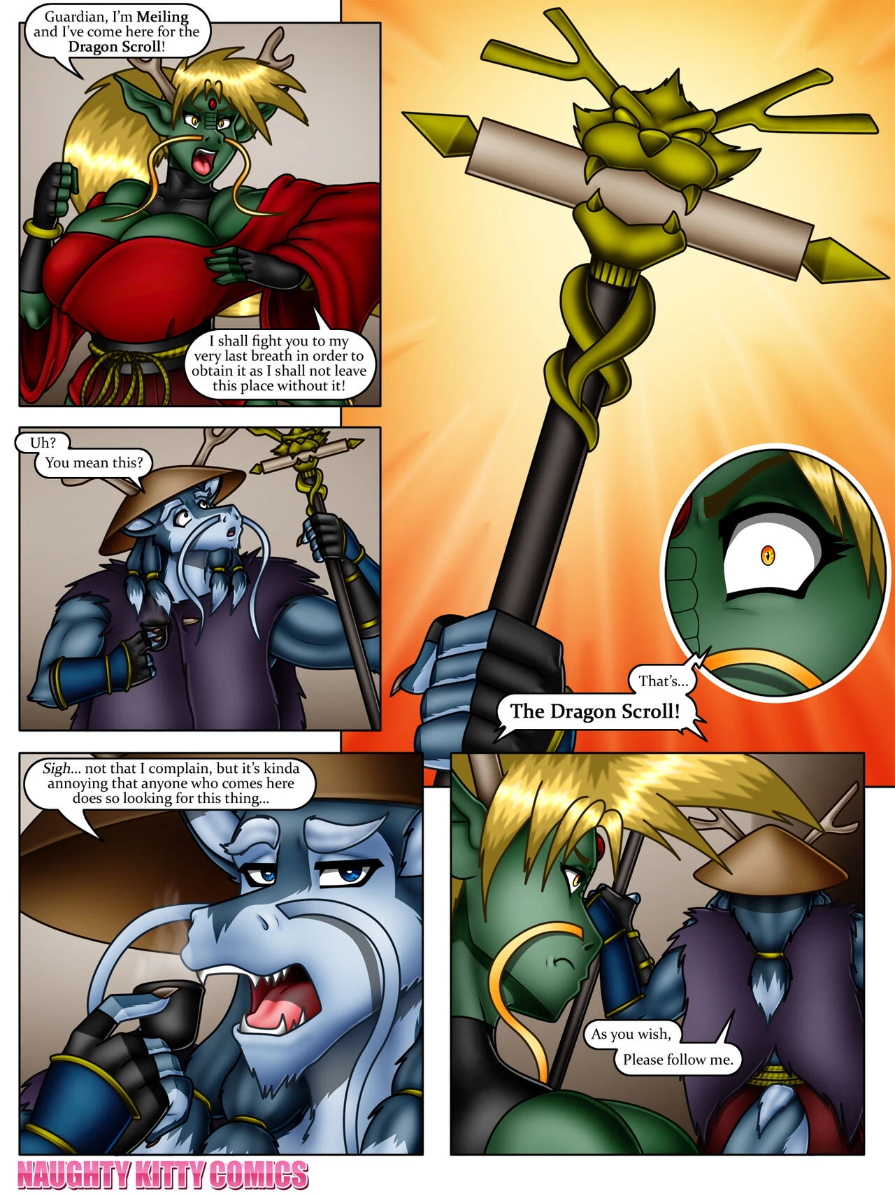 Awaken the Dragon porn comic picture 8
