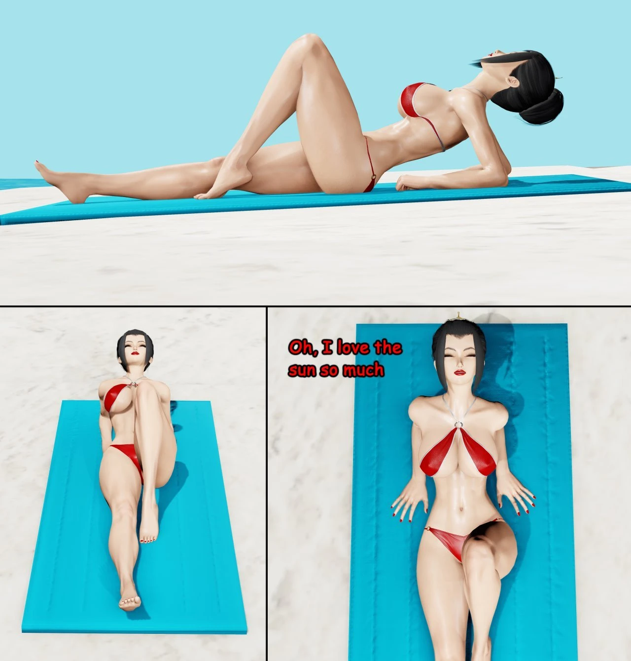 Azula porn comic picture 1