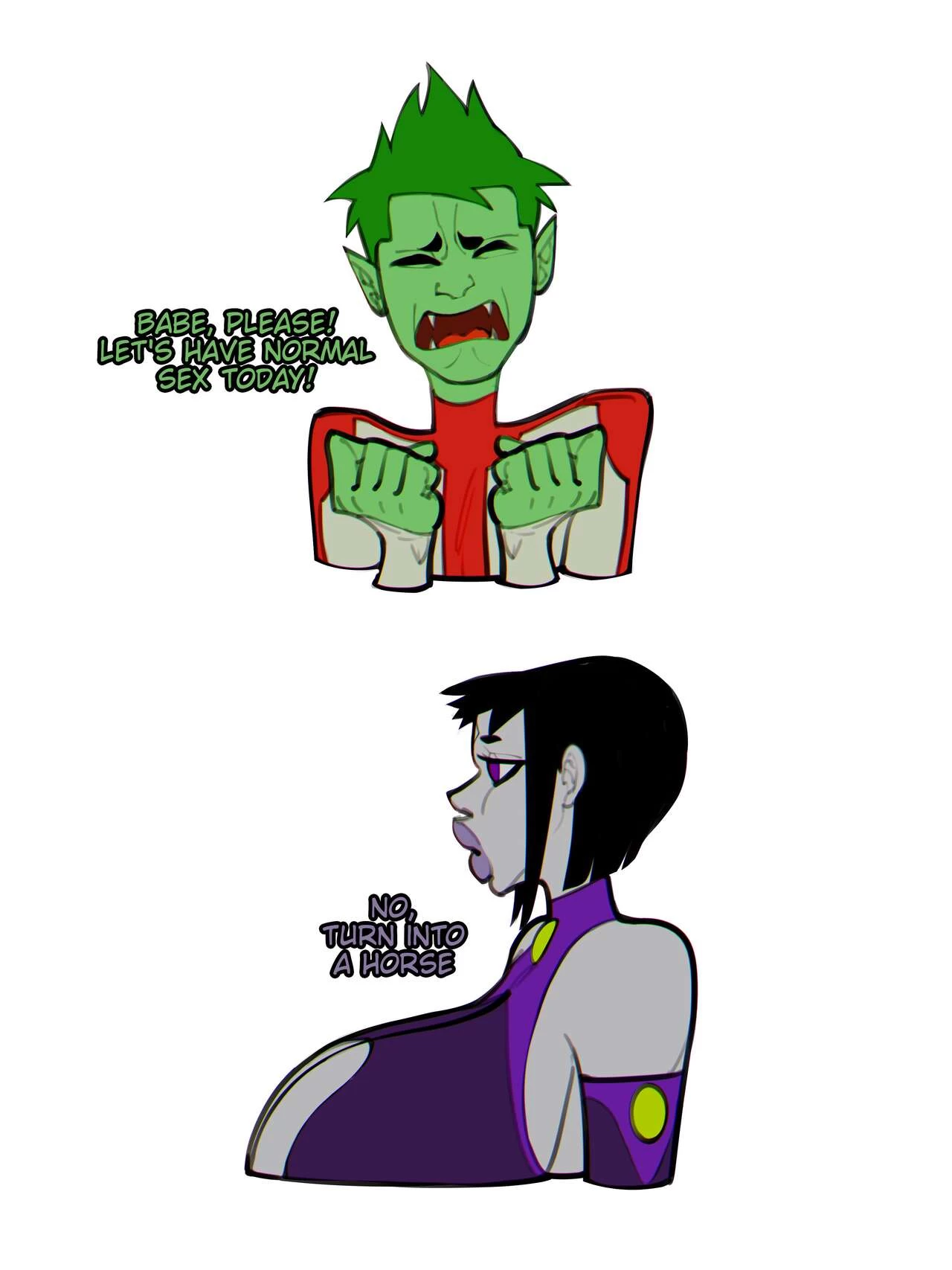 Babe Please porn comic picture 1