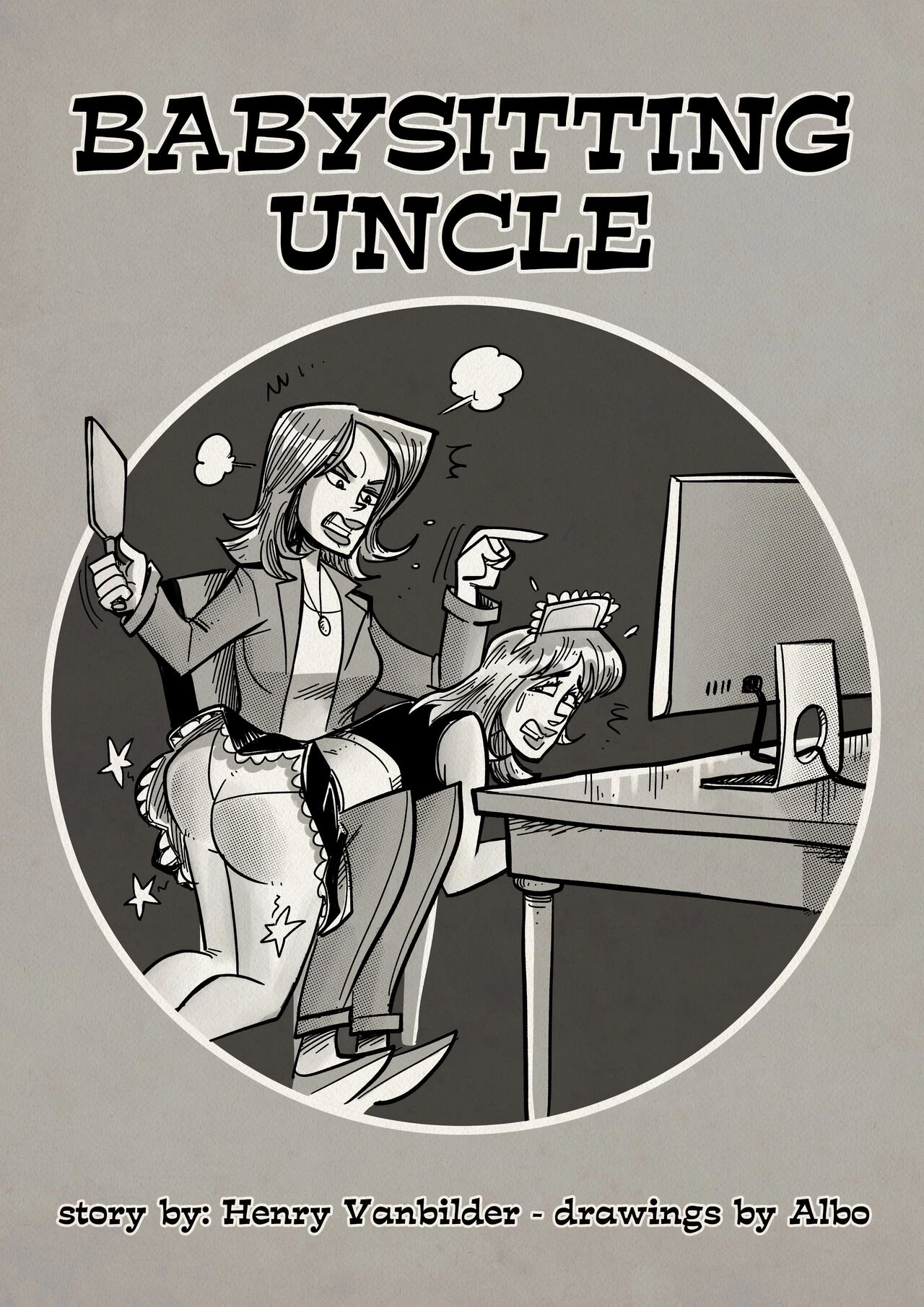 Babysitting Uncle! porn comic picture 1