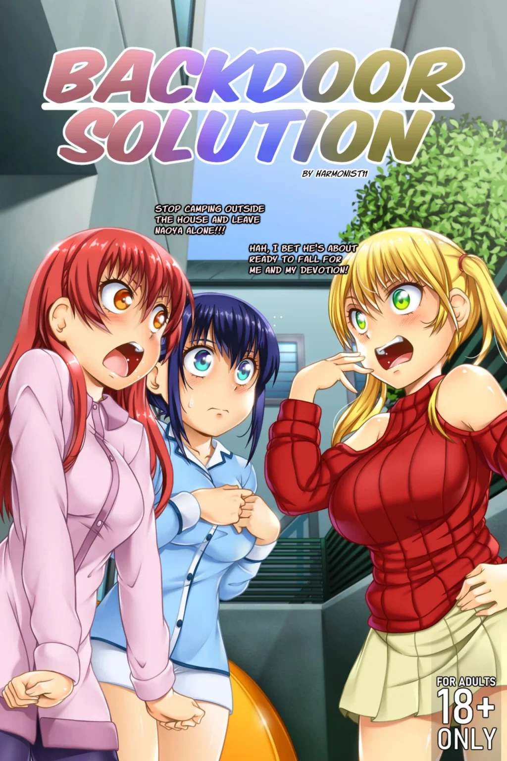 Backdoor Solution porn comic picture 1