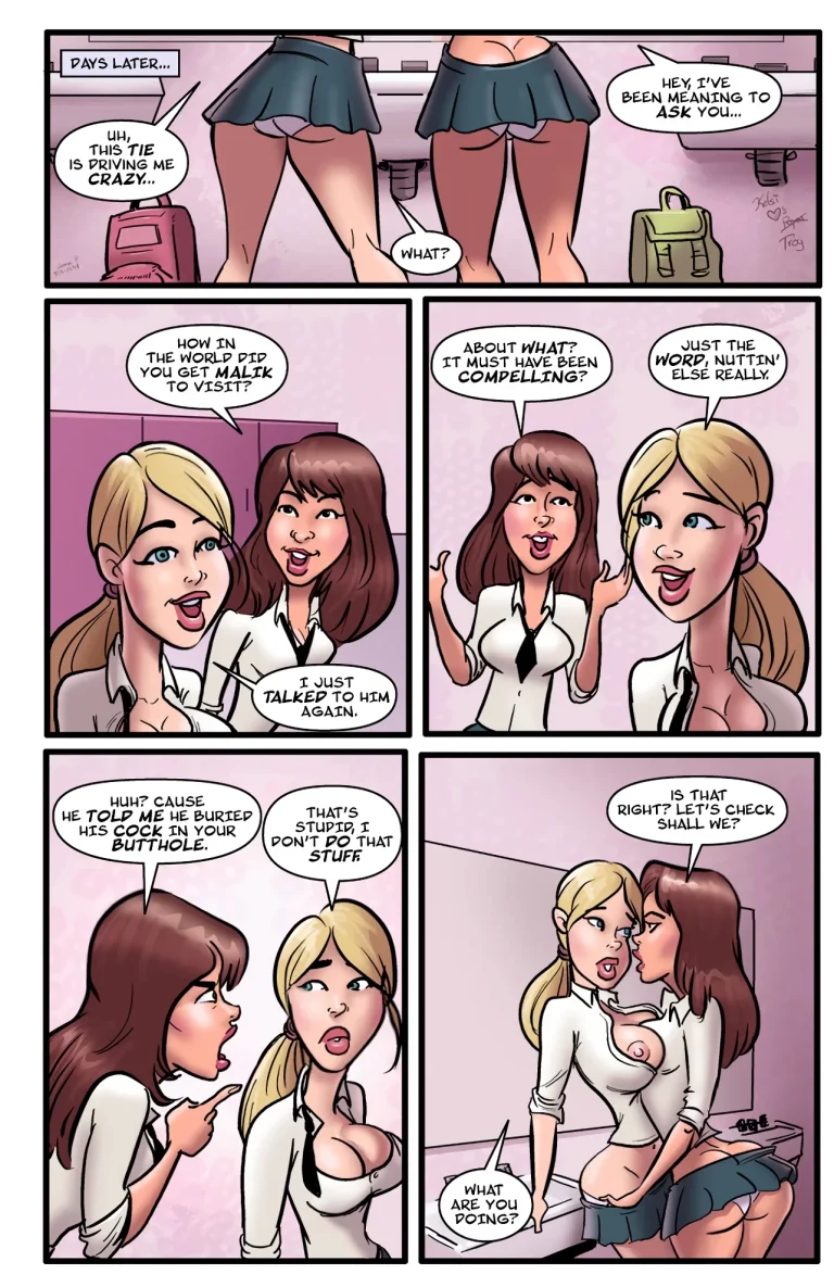 Backdoor To Heaven 2 porn comic picture 5
