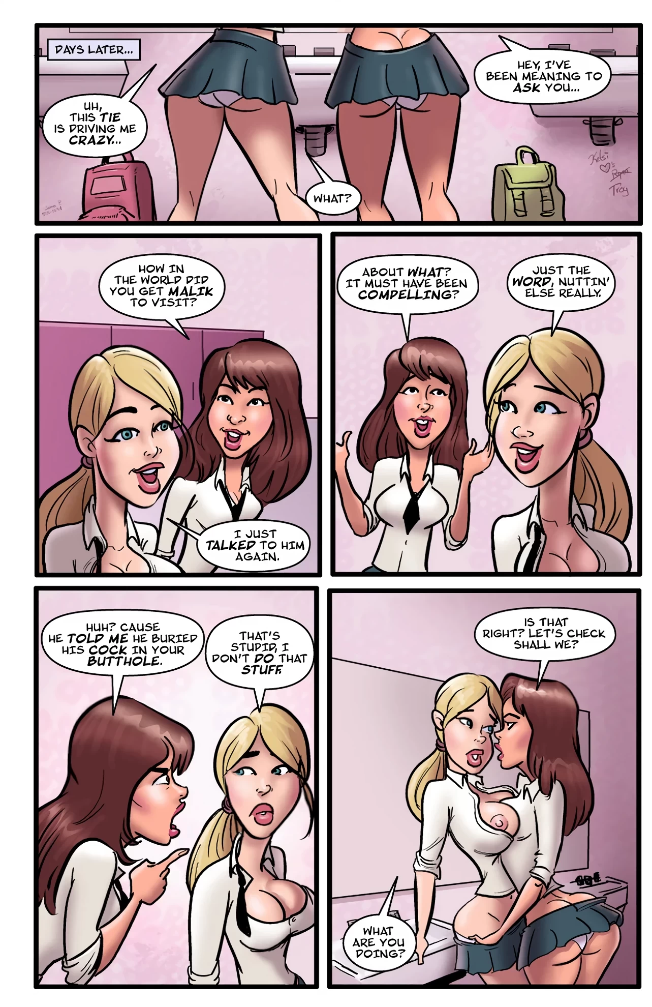 Backdoor To Heaven 2 porn comic picture 5