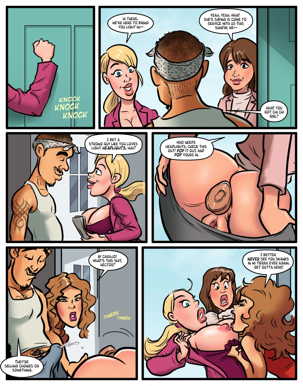 Backdoor To Heaven 4 porn comic picture 2
