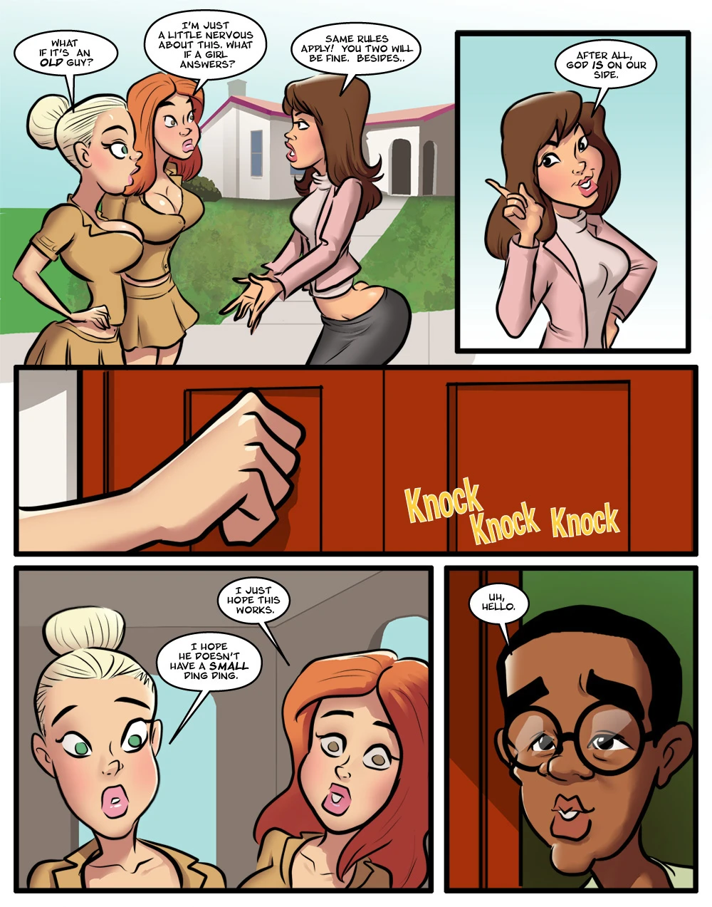 Backdoor To Heaven 4 porn comic picture 9