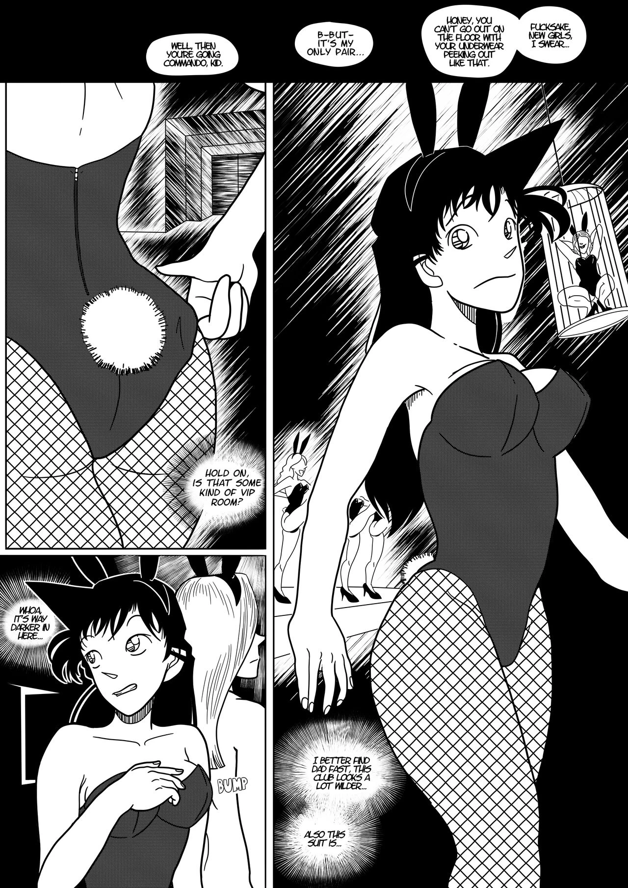 Bad Bad Bunny Club porn comic picture 4