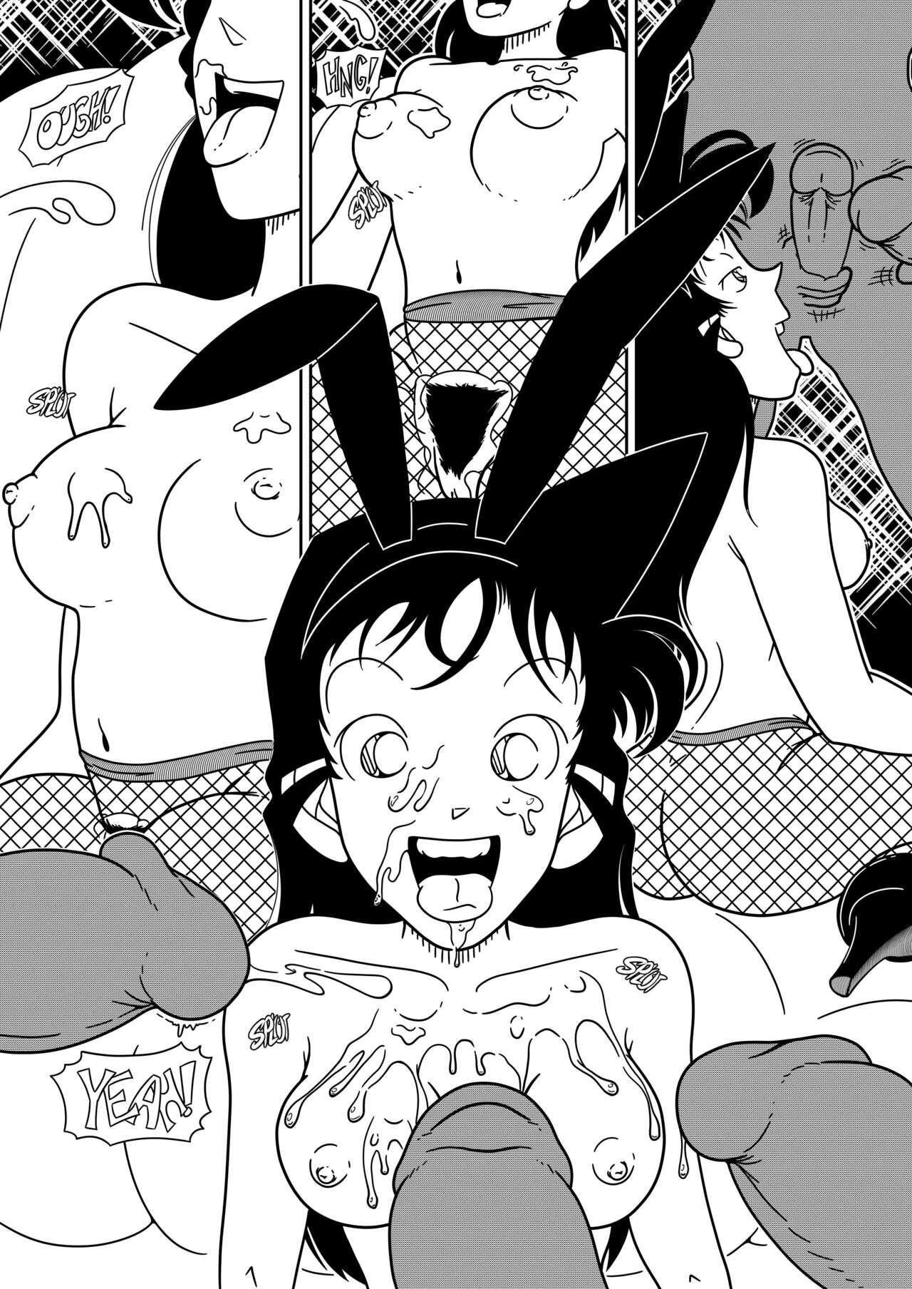 Bad Bad Bunny Club porn comic picture 40