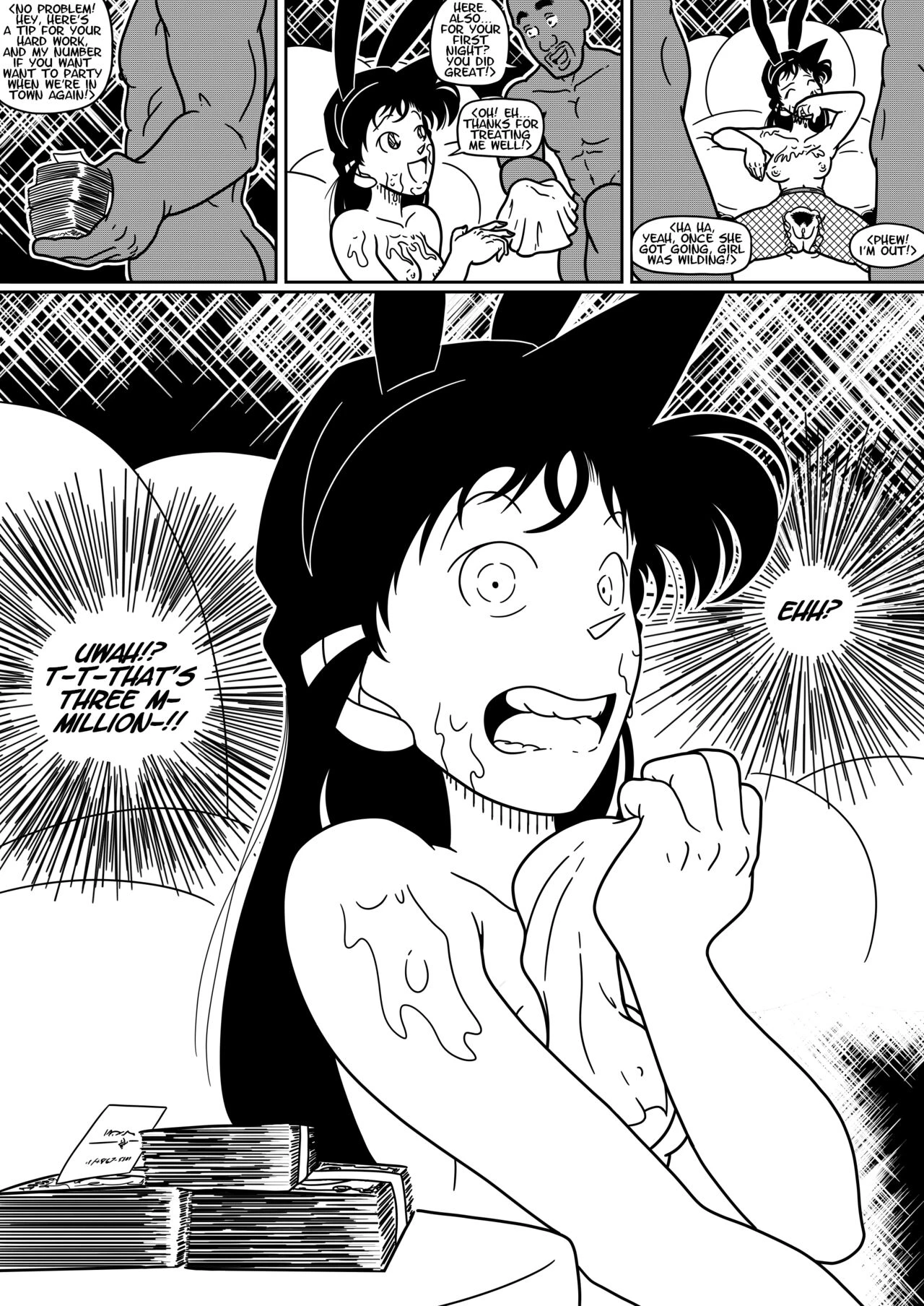 Bad Bad Bunny Club porn comic picture 41