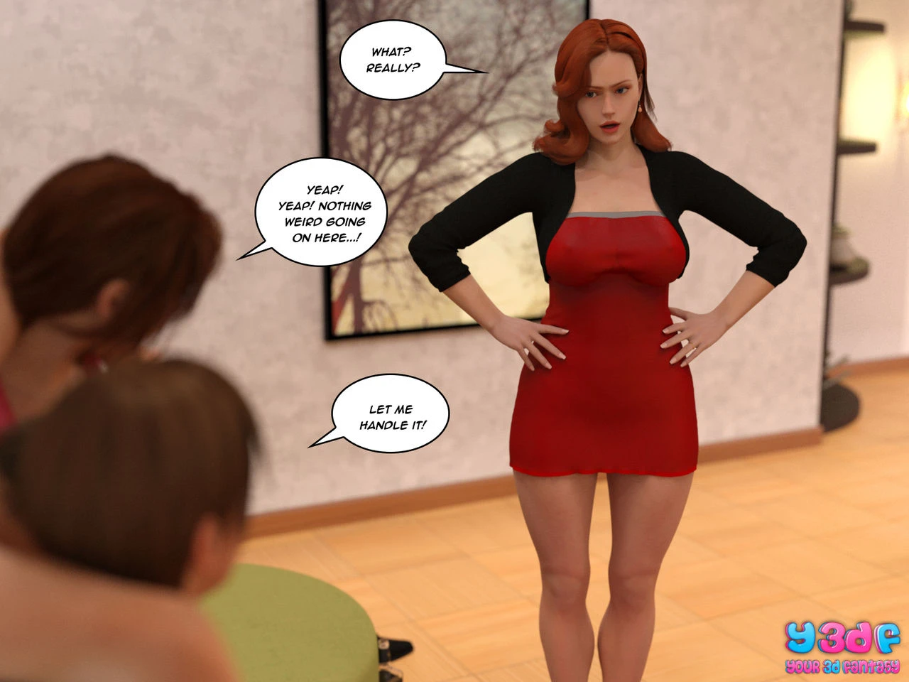 Bad Boss 3 porn comic picture 22