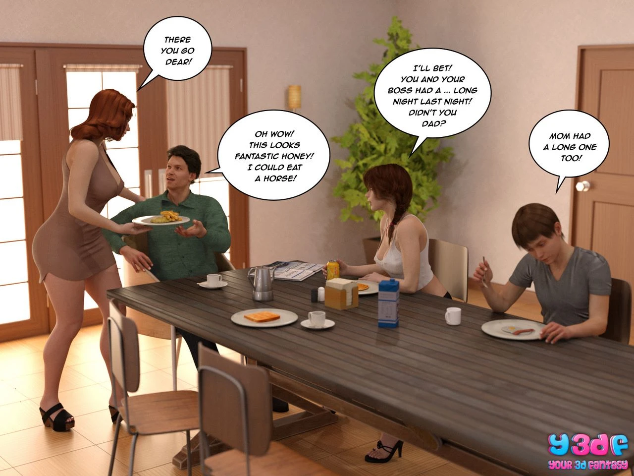 Bad Boss 4 porn comic picture 2