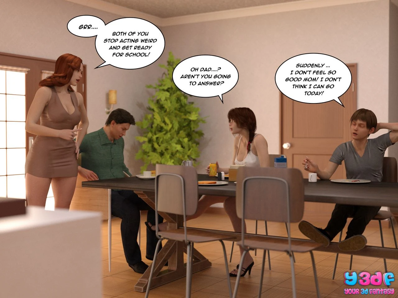 Bad Boss 4 porn comic picture 3