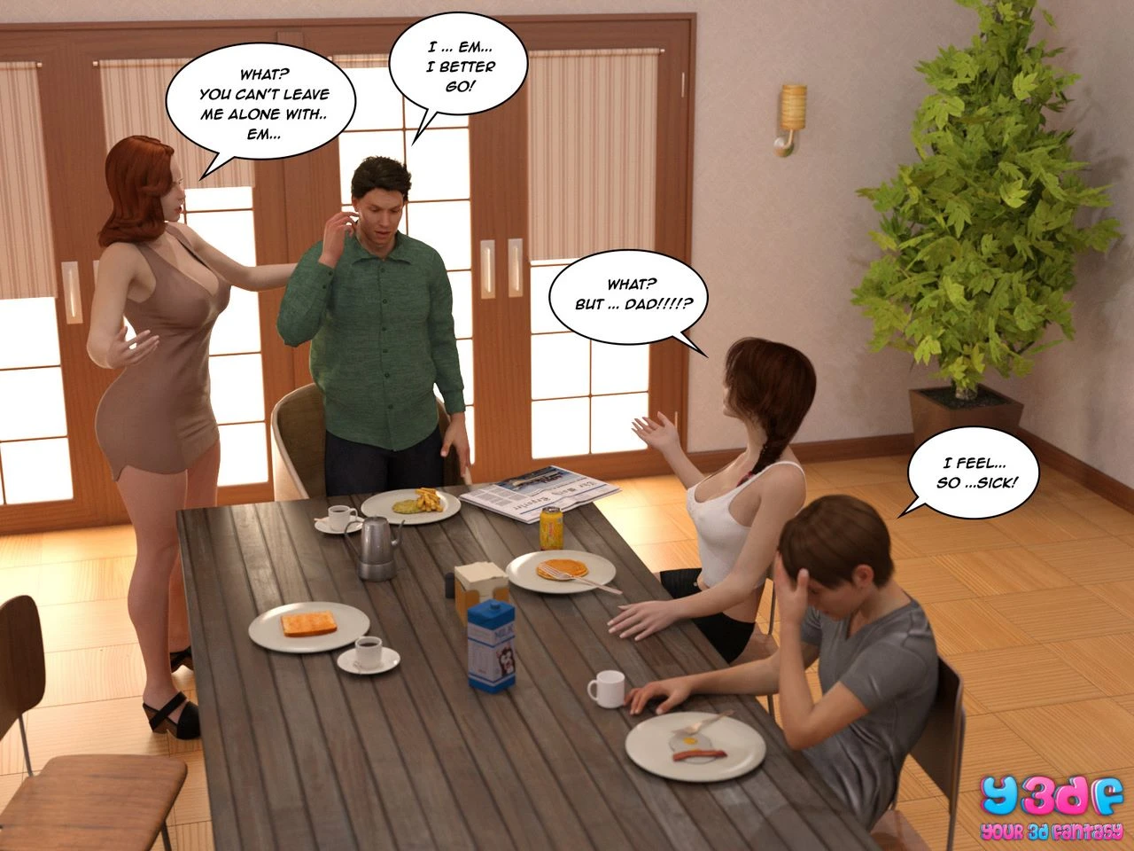 Bad Boss 4 porn comic picture 4