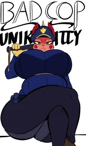 Bad Cop Unikitty porn comic picture 1