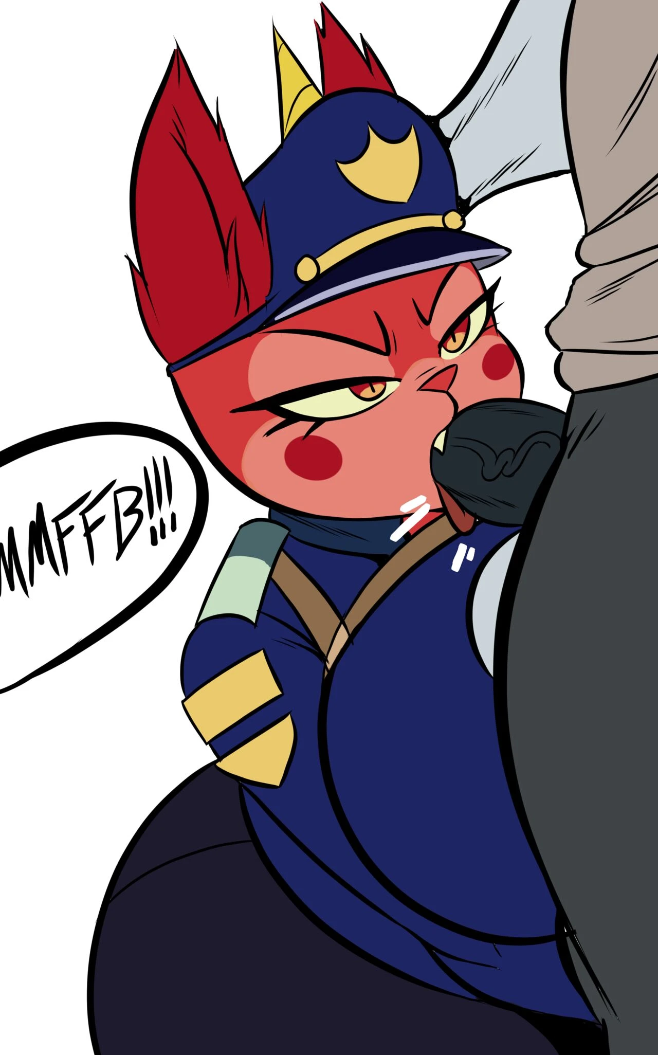 Bad Cop Unikitty porn comic picture 15