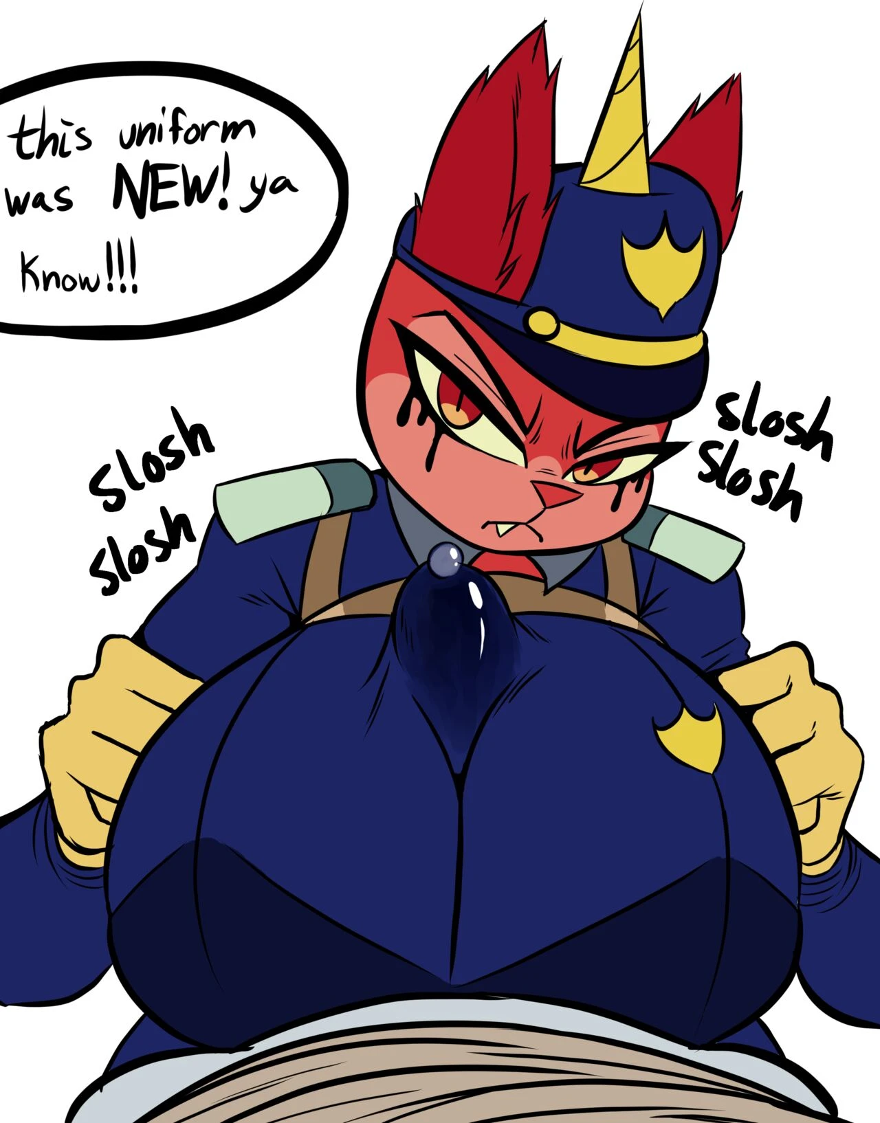 Bad Cop Unikitty porn comic picture 21