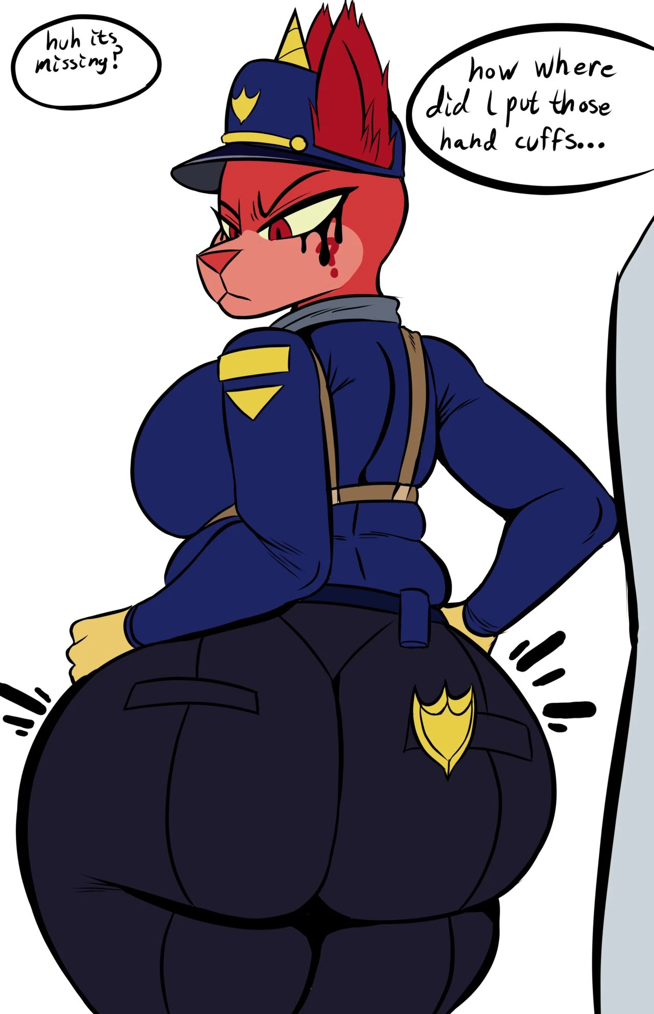 Bad Cop Unikitty porn comic picture 23