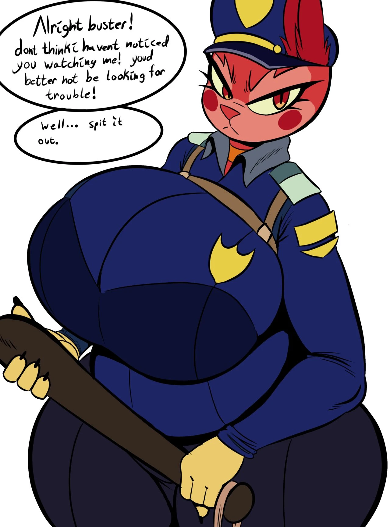 Bad Cop Unikitty porn comic picture 4