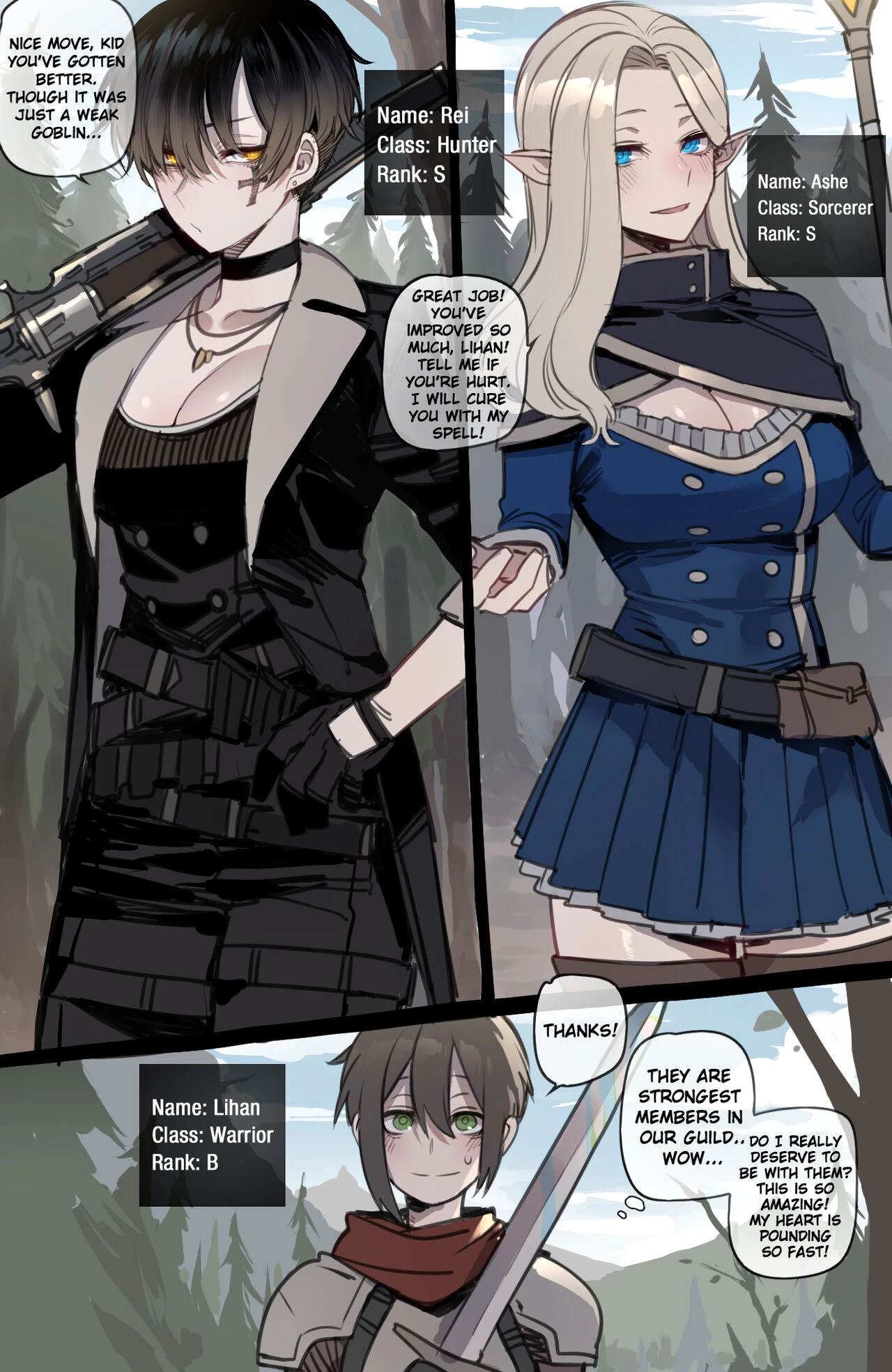 Bad Ending Party porn comic picture 2