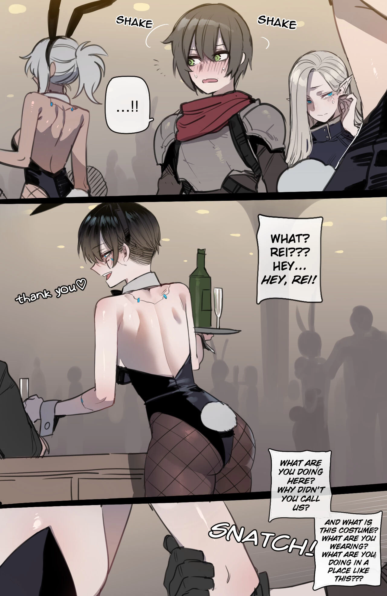 Bad Ending Party porn comic picture 30