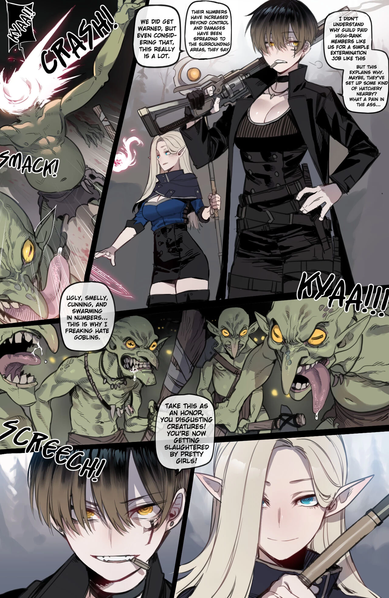 Bad Ending Party porn comic picture 33