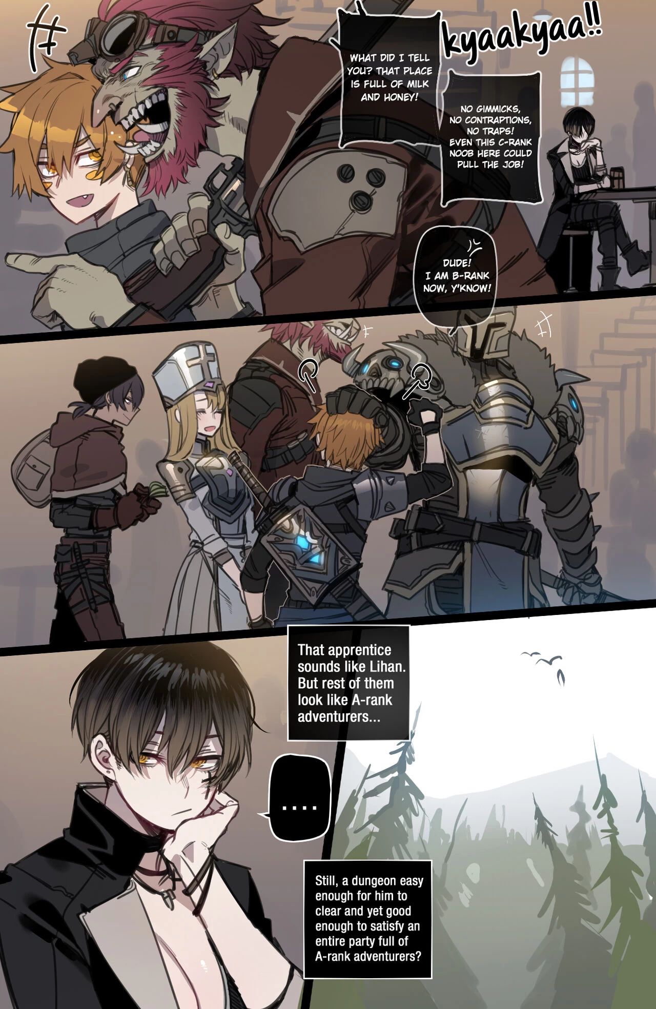 Bad Ending Party porn comic picture 38